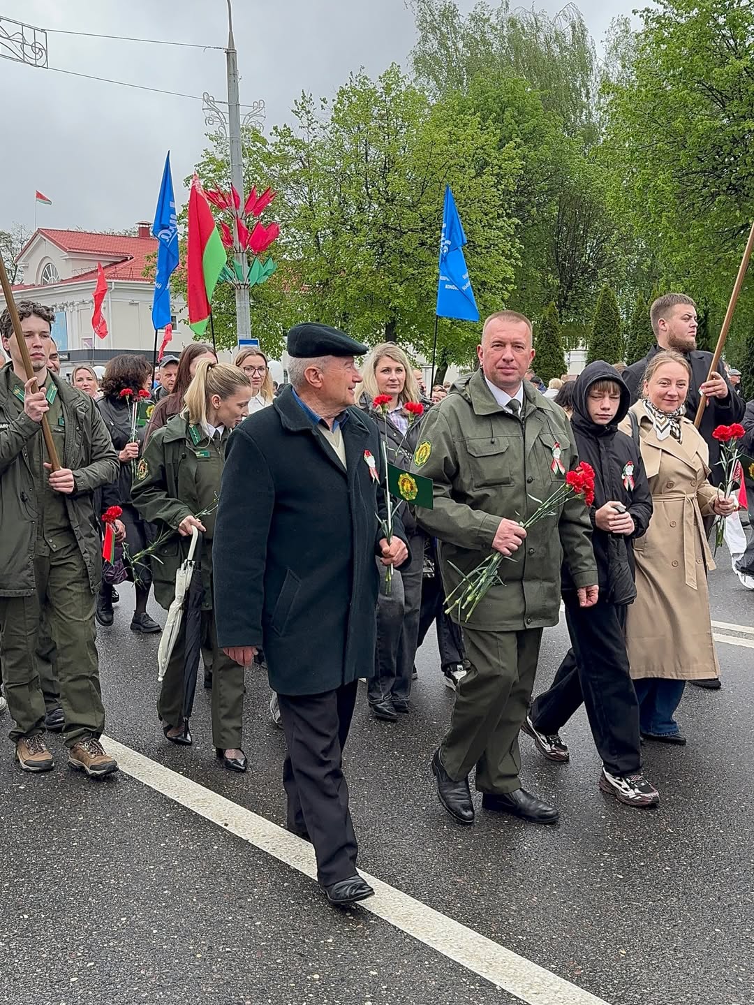 Участие Лидского лесхоза в Дне Победы!