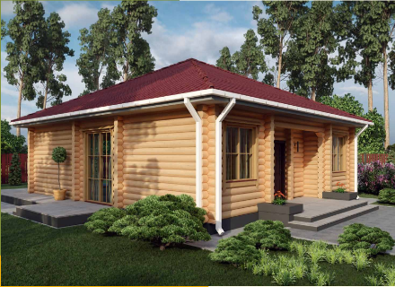 Новинки от лесхозов: белорусы смогут приобрести срубы домов площадью 50 и 60 квадратных метров